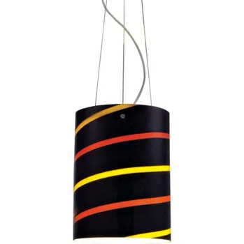 ACA Lighting závěsné svítidlo 3barevné sklo W17883