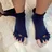Happy Feet HF12 adjustační ponožky Navy, L