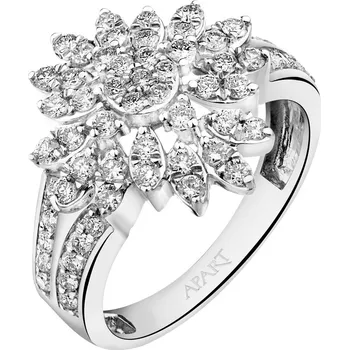 Prsten Prsten z bílého zlata s brilianty - 0,77 ct - ryzost 585 - 219.109