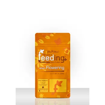Hnojivo Green House Feeding Short Flowering 125g (Green House Powder Feeding - Short flowering, prášek 125g)