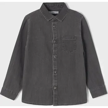 Dětská móda Chlapecká košile Mayoral 4187 šedá Rozměr: 104