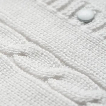 Kojenecký svetr Lumima 23111 bílý barva: bílá, Rozměr: 80