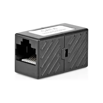 Elektrická zásuvka Síťová spojka | CAT6 | Nestíněné | RJ45 Zásuvka | RJ45 Zásuvka | Přímý | ABS | Obálka