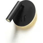 RENDL THALIA nástěnná černá satinovaný akryl 230V LED 6+3W 3000K R13765