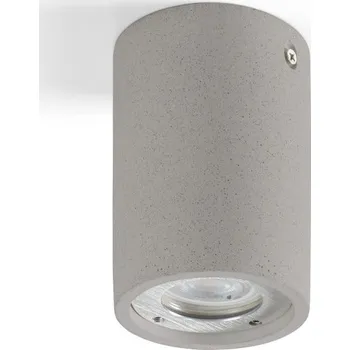 Cristher Stone round GU10 přisazené svítidlo šedé