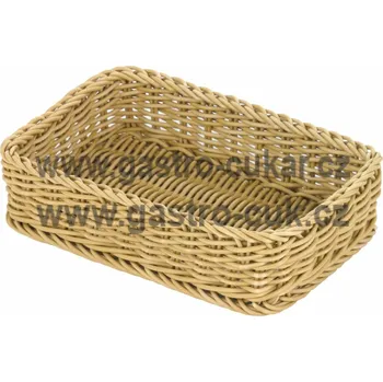 chlebník Saleen Koš pletený GN 1/4 - světle béžový