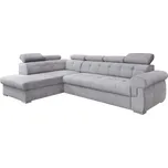 FALCO Praktická rozkládací sedací souprava Amadeus L, světle šedá, 126x215 cm