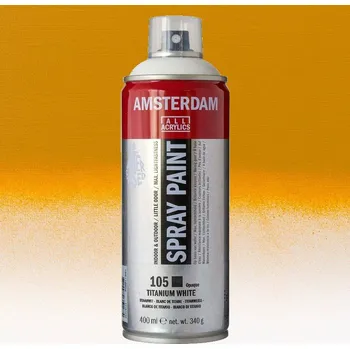 Barva ve spreji Akrylový sprej AMSTERDAM 400ml, Yellow Ochre