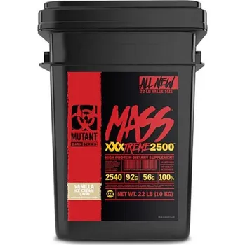Protein Mutant Mass XXXTREME 2500 2,72kg - vanilková zmrzlina