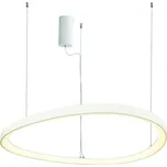 ACA Lighting závěsné svítidlo LED 74W 3000K 6500lm HARMONY bílá hliník IP20 D80XH120CM BR97LEDP80WH