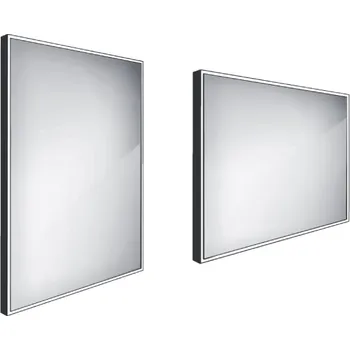 Nimco ZPC 13002-90 - černé LED zrcadlo 600x800