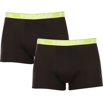 Sada pánského spodního prádla 2PACK pánské boxerky HEAD černé (701202741 019) XL Možnost vrácení zboží ZDARMA do 120 dnů!