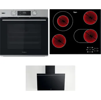 Set domácích spotřebičů WHIRLPOOL OMSK58HU1SX + WHIRLPOOL AKT 8190/BA + WHIRLPOOL AKR 62F LT K