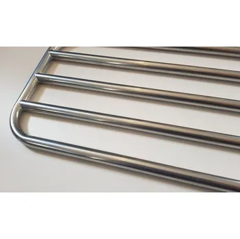 Sušák na prádlo České sušáky SUŠÁK RUČNÍKŮ CHROM LESK NA STĚNU D450 - 50 cm pro 4 ručníky - chrom lak