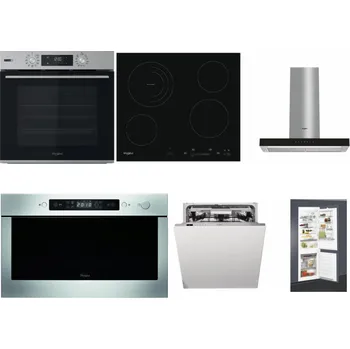Set domácích spotřebičů WHIRLPOOL OMSK58HU1SX + WHIRLPOOL AKT 8900 BA + WHIRLPOOL WHBS 62F LT K + WHIRLPOOL AMW 439 IX + WHIRLPOOL WIO 3T133 PLE + WHIRLPOOL ART 65031