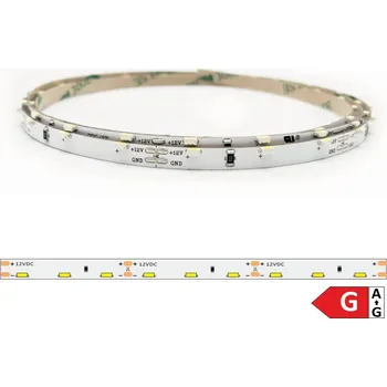 LED páska LED pásek 12V boční 4,8W 3014 60LED 8mm 3000K IP20