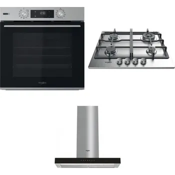 Set domácích spotřebičů WHIRLPOOL OMSK58HU1SX + WHIRLPOOL TKRL 661 IX EU + WHIRLPOOL WHBS 62F LT K