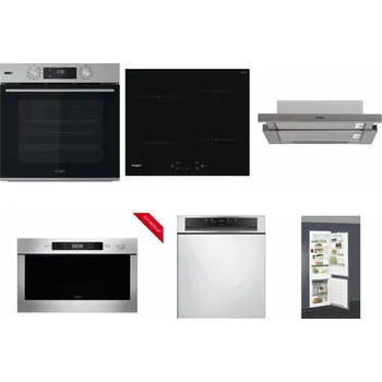 Domácí spotřebič WHIRLPOOL OMSK58HU1SX + WHIRLPOOL WS Q2760 BF + WHIRLPOOL AKR 5390/1 IX + WHIRLPOOL AMW 423/IX + WHIRLPOOL WBC 3C34 PF X + WHIRLPOOL ART 66112