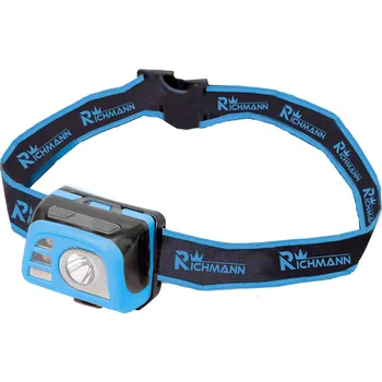 RICHMANN Svítilna hlavová nabíjecí | 160 lm, 1200 mAh