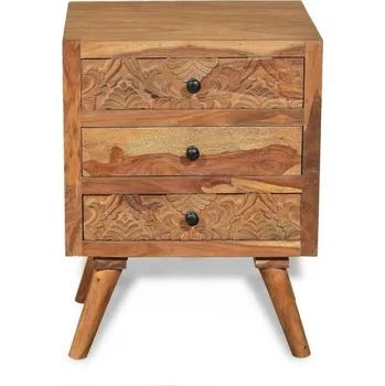 Noční stolek Noční stolek z masivu Aisha akát