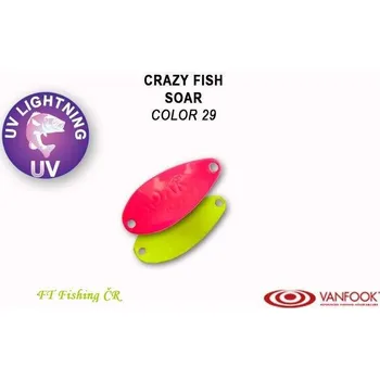 Umělá nástraha Plandavka Crazy Fish Soar 25mm 1,8g color 29