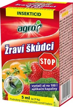 Insekticid Agro STOP Žraví škůdci 5 ml