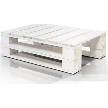 Konferenční stolek Konferenční stolek 60x90 Palette bílý smrk