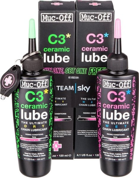 Muc-Off C3 Ceramic Dry & Wet Lube Pack 2x 120 Ml Od 689 Kč - Zbozi.cz