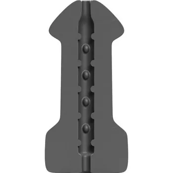 Erotický masážní přípravek ALL BLACK ALL Barva: ČERNÁ MASTURBÁTOR HOOK-UP