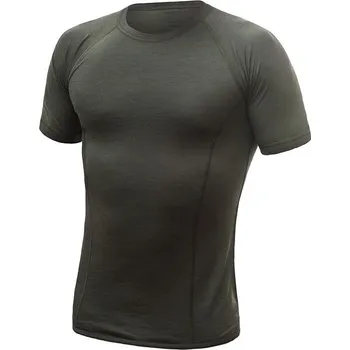 Sensor Merino Air Pánské tričko krátký rukáv Olive green XXL