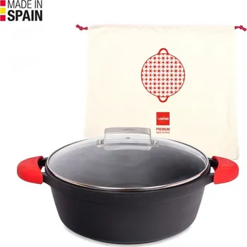 Hrnec Hrnec s poklicí 28 cm + silikon.chňapky + pytlík 4142/25