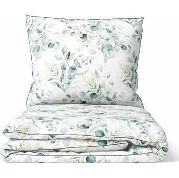 Povlečení DARRÉ Bavlněné povlečení Eukalyptus Velikost: 140 x 200 + 70 x 90