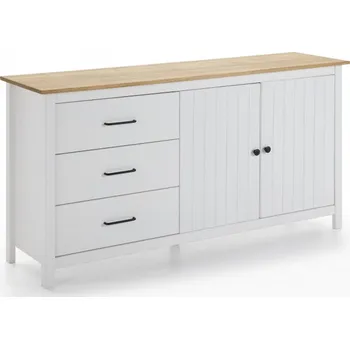 Komoda Sob nábytek Marckeric Miranda masiv bílá