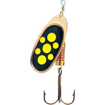Nástraha DAM rotační třpytka Standart Spinner - Black Yellow Váha: 6g