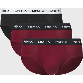 Pánské spodní prádlo 3 PACK slipů MEN-A