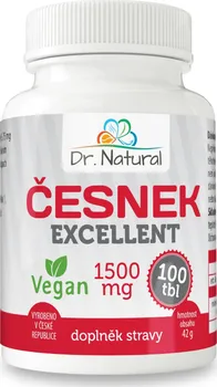 Přírodní produkt Dr.Natural Česnek Excellent 1500 mg 100 tbl.
