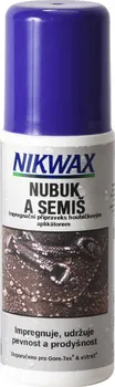 Přípravek pro údržbu obuvi Nikwax Nubuk a semiš s houbičkou 125 ml 