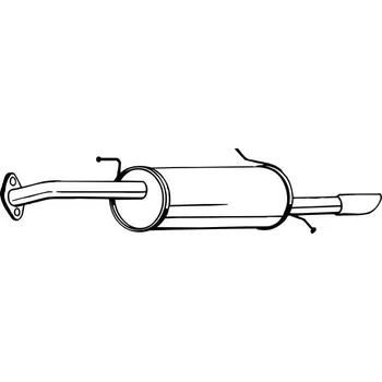 Tlumič výfuku Zadní tlumič výfuku BOSAL 169-005