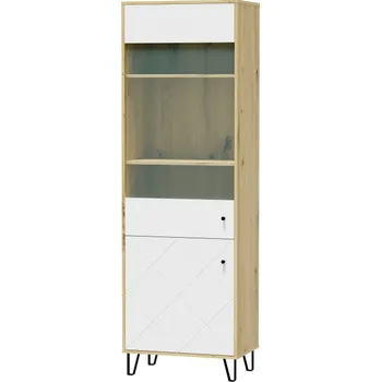 Obývací stěna Renar Bonny BL14 (dub artisan + bílá matná)