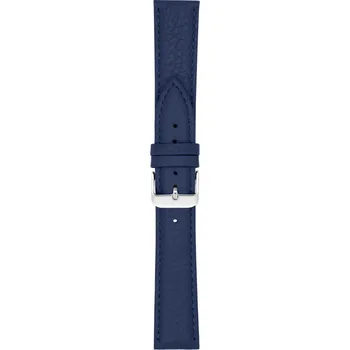 Řemínek na hodinky Kožený řemínek na hodinky 24 mm modrý