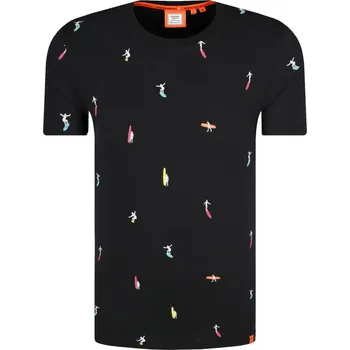 Oblečení a móda Superdry Tričko AOP | Barva:černý | Velikost:M