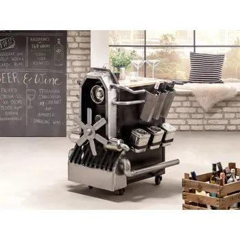 Jídelní stůl Vozík ve stylu motoru jako barový stůl Represent