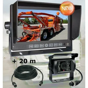 Parkovací asistent Profi kamerový systém 7" pro kamiony 12/24V - 20m kabel