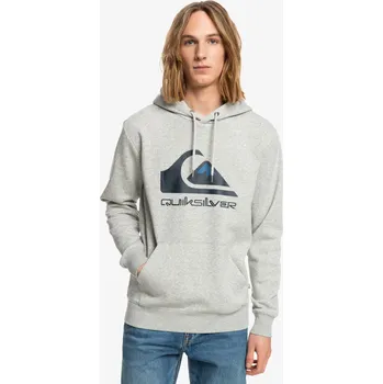 Pánská mikina Quiksilver mikina Big Logo Hood athletic heather M
