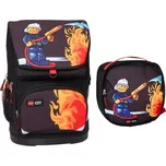 Školní aktovka Lego City Fire Large 2-dílný set