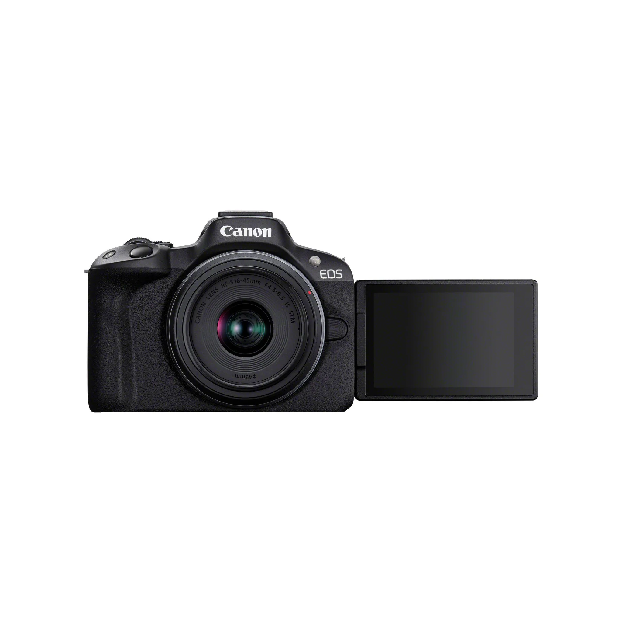 Fotografie 2 - Kompakt s výměnným objektivem Canon EOS R50 + RF-S 18-45 mm IS STM černý