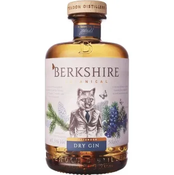 Gin Berkshire botanical dry gin 0,5L 40,3% (holá láhev)