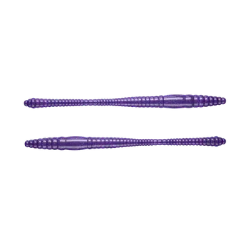 Umělá nástraha Libra Lures DYING WORM - Sýr 70mm/15ks Barva: Purple with Glitter 020