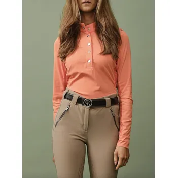 Dámské tričko PS of Sweden Triko Chicki PS of Sweden, s dlouhým rukávem, dámské, coral M