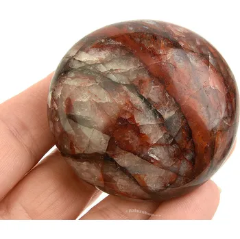 Sběratelství Křišťál s hematitem z Madagaskaru 118g